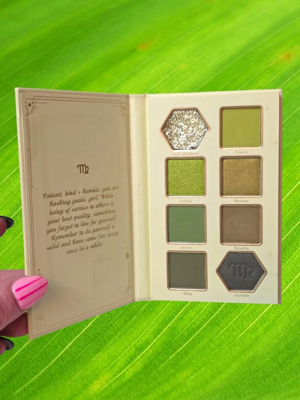 SHEGLAM NWT Virtuous Virgo Eyeshadow Palette Virgo Zodiac Eyeshadow Palette